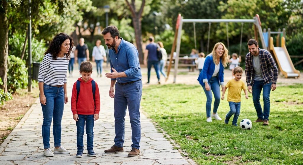 padres enfadados padres felices